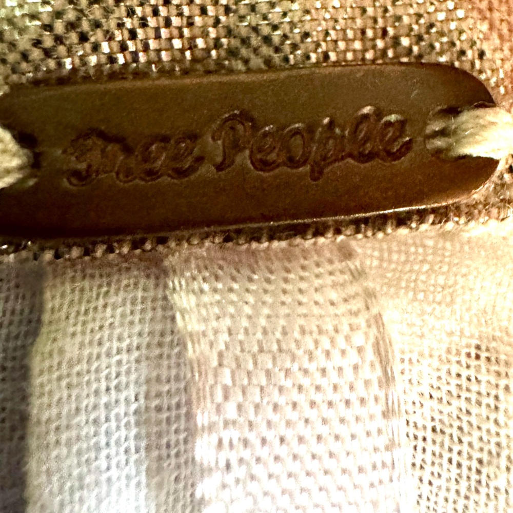 Free People Rainbow Rays Patchwork Button Up Shir… - image 5